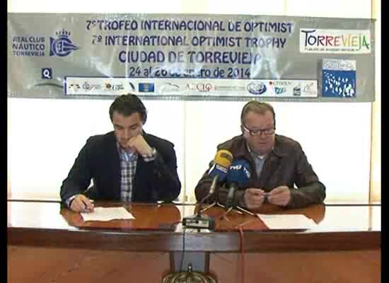 Imagen de 14 paises representados en el VII Trofeo Internacional Optimist de Torrevieja