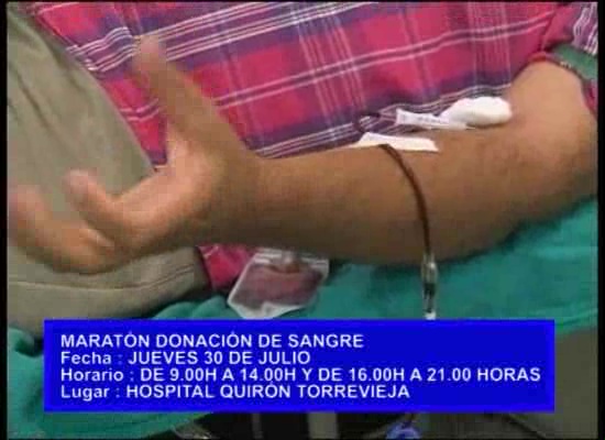 Imagen de Quirónsalud Torrevieja organiza un Maratón de Donación de Sangre con motivo de la operación salida