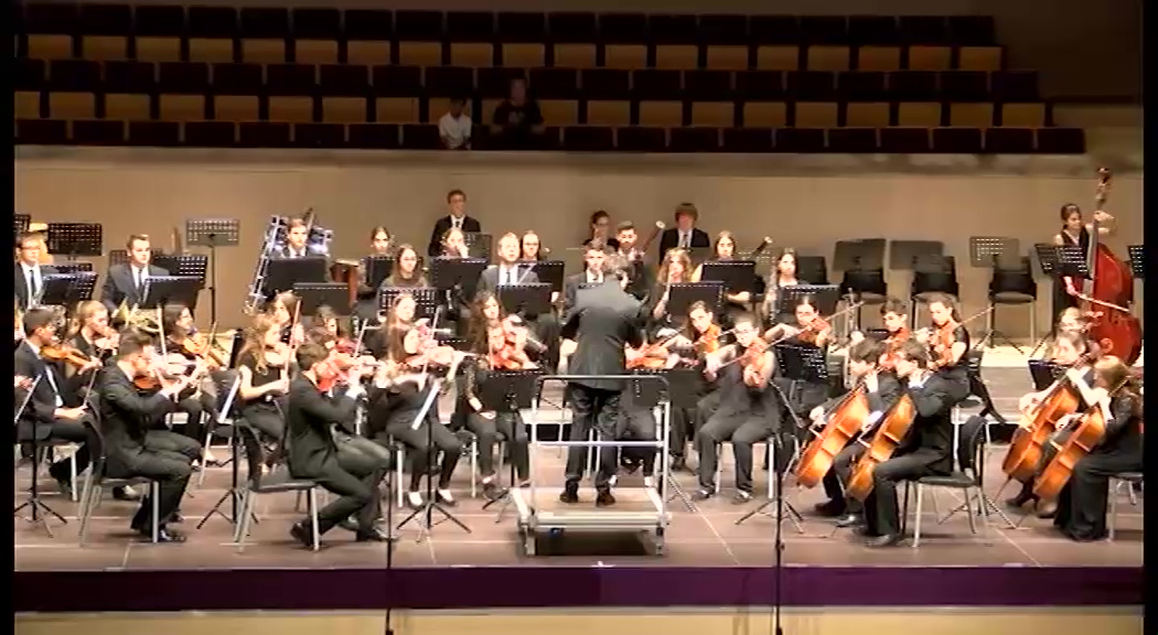 Imagen de La Orquesta Joven de la provincia de Alicante hace parada en Torrevieja antes de viajar a Viena