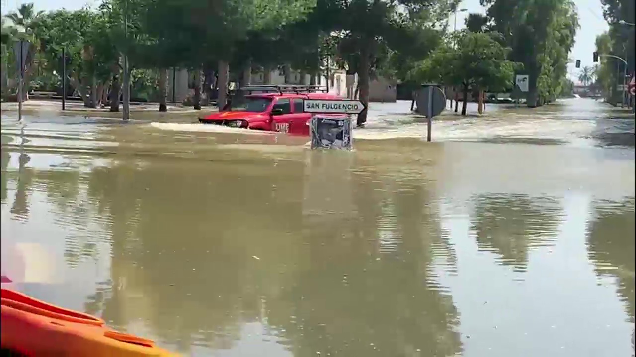 Imagen de Miles de hectáreas anegadas en San Fulgencio