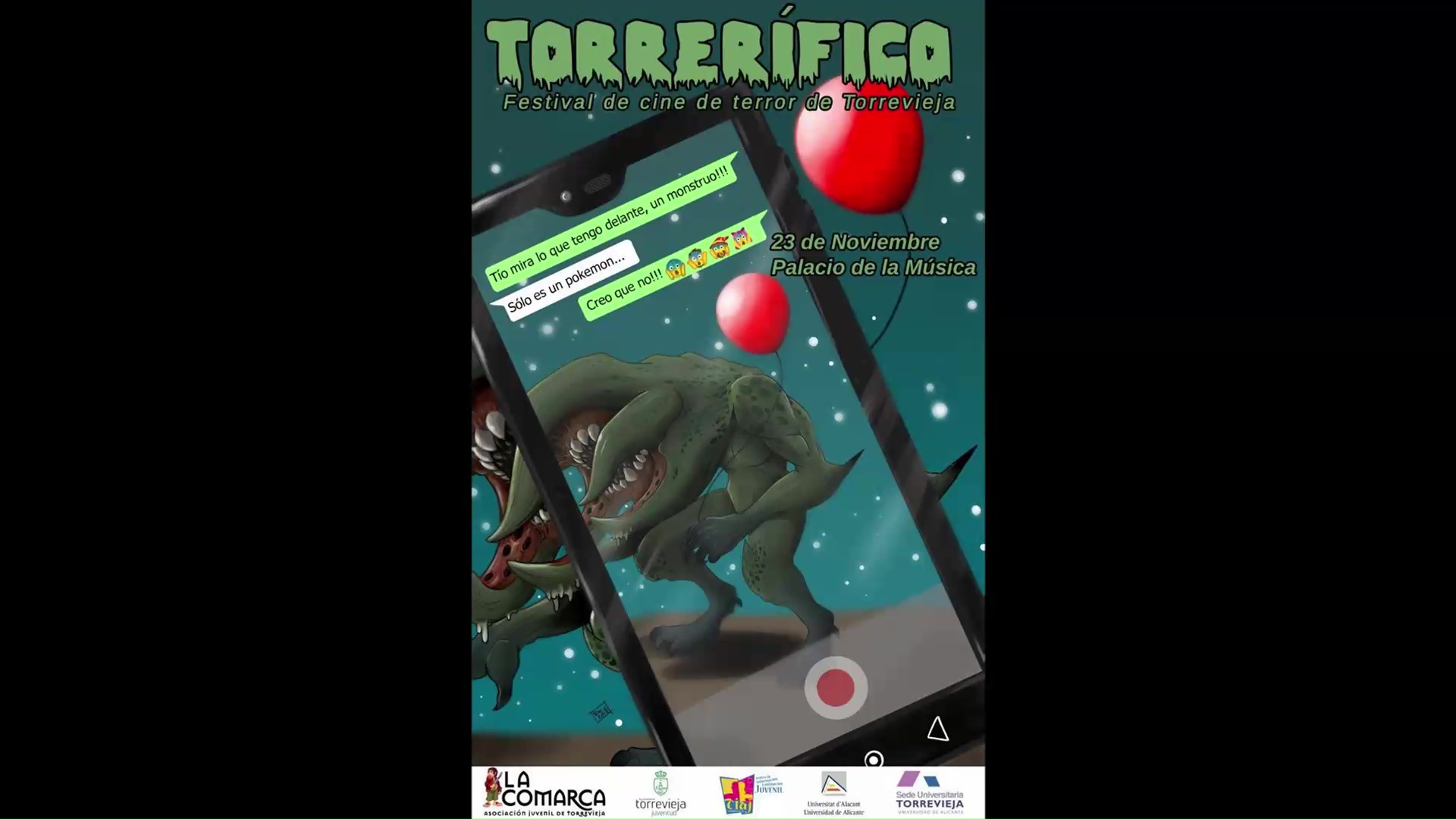 Imagen de Ya puedes grabar tu corto de terror con el móvil y participar en «Torrerífico 2019»