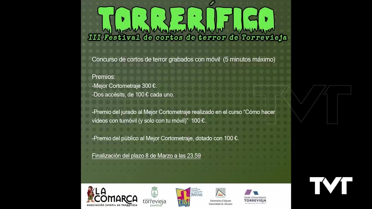 Imagen de Último días para participar en el III Festival de Cortos de Terror de Torrevieja