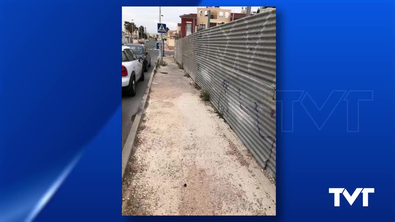 Imagen de Quejas vecinales por el mal estado de aceras que están en mal estado y provocan accidentes