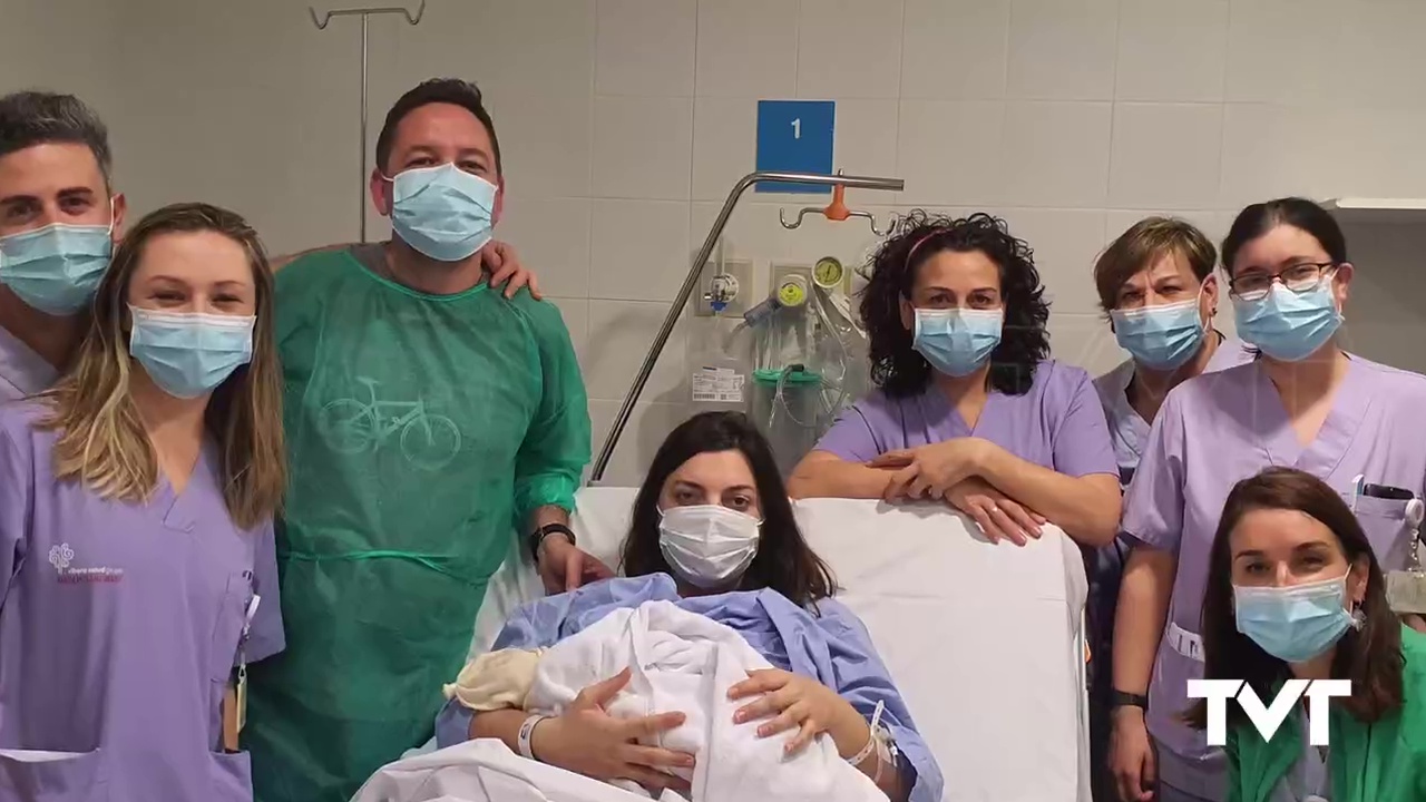 Imagen de Marta es la primera bebé del año nacida en el Hospital de Torrevieja