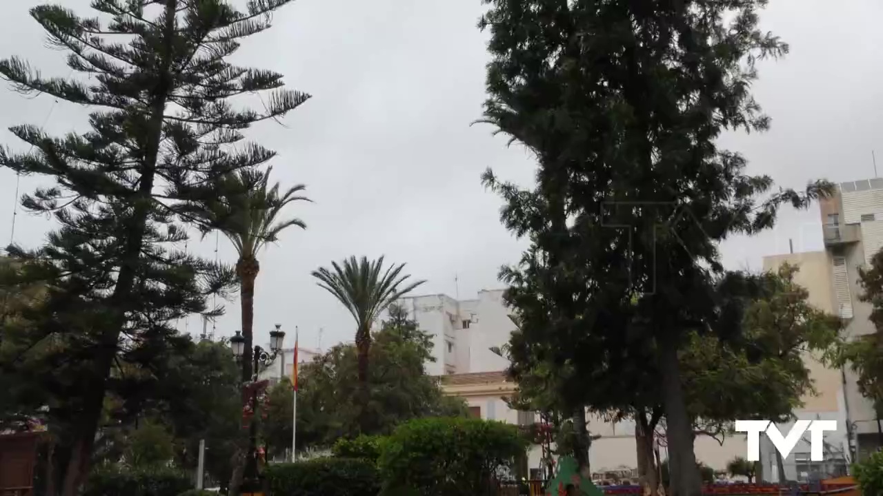 Imagen de Amanecemos con lluvia en Torrevieja. Efectos de Filomena