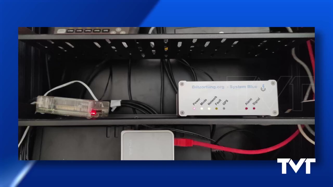 Imagen de Proyecto Mastral instala un detector de rayos