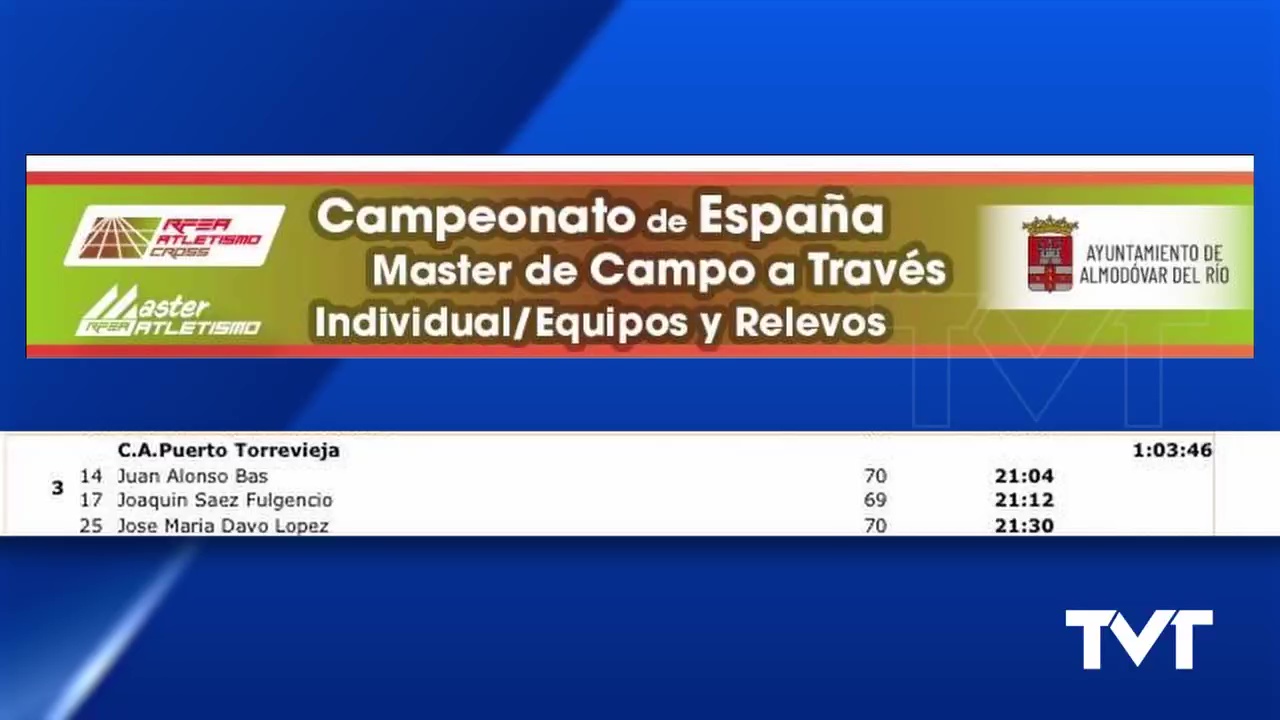 Imagen de El Club Atletismo Puerto Torrevieja se alza con el bronce nacional en el Camp. Cross Master