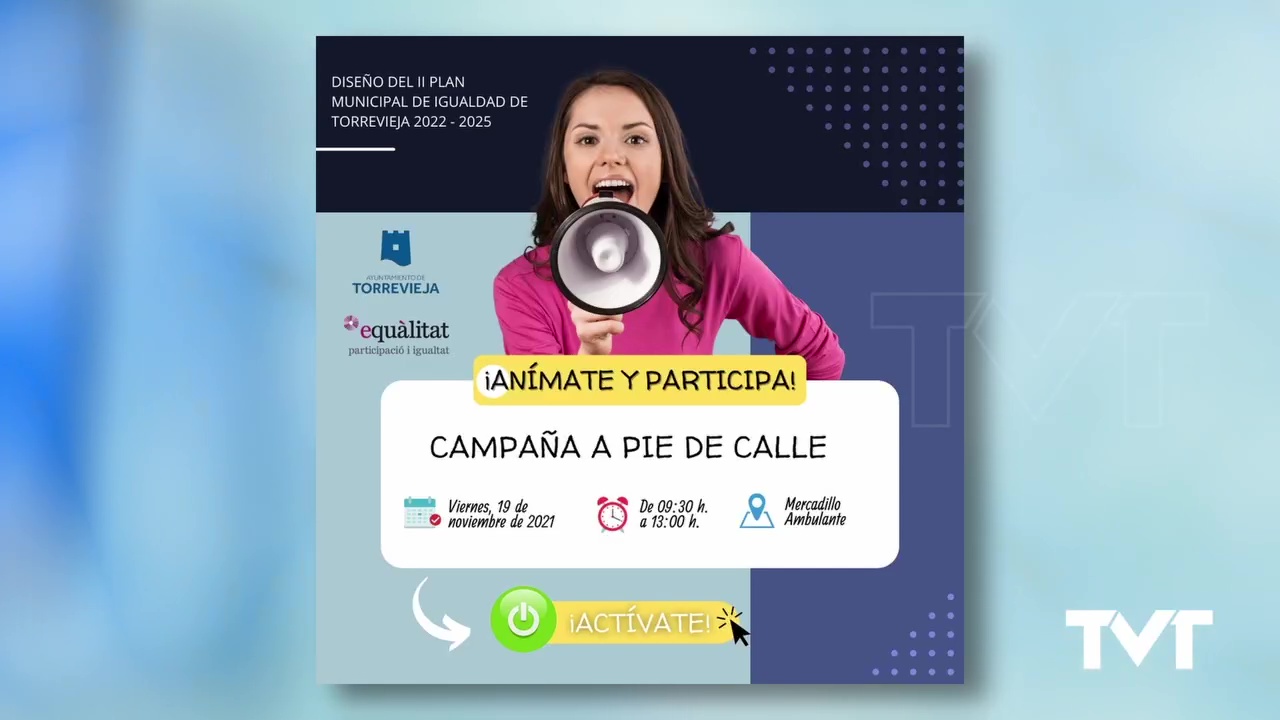 Imagen de Actívate por la igualdad. Campaña a pie de calle para diseñar el II Plan de Igualdad municipal 