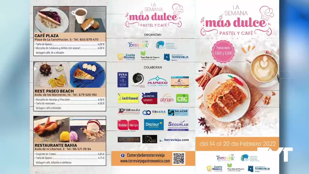 Imagen de 11 restaurantes y cafeterías participan en «la semana más dulce