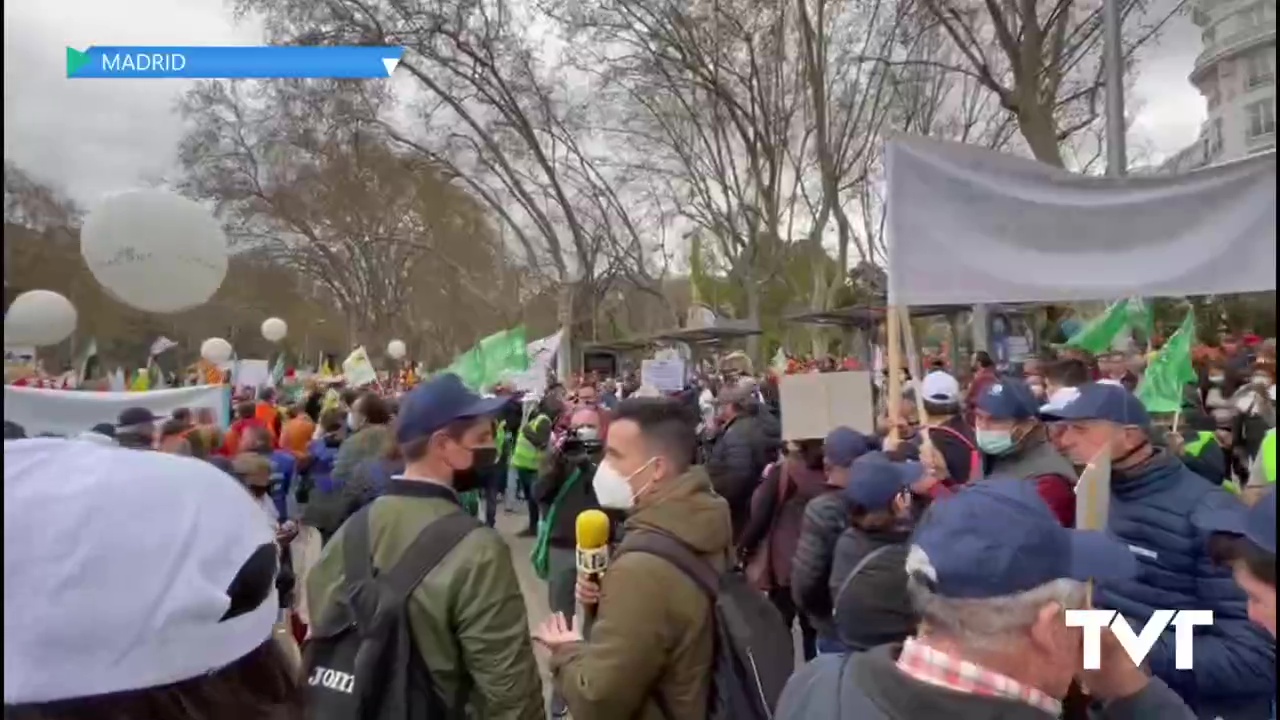 Imagen de Agricultores y ganaderos protestan en Madrid en defensa del mundo rural