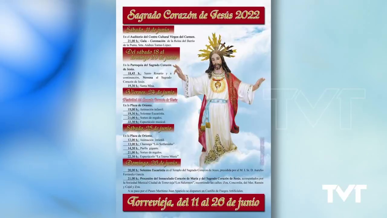 Imagen de Las Fiestas del Sagrado Corazón de Jesús serán celebradas del 11 al 26 de junio