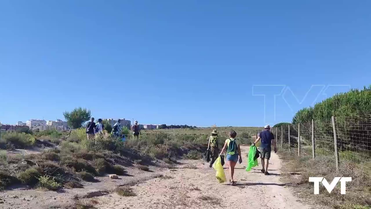 Imagen de Jornada de recogida de basuraleza en el Parque natural: muchas mascarillas, colillas y plásticos