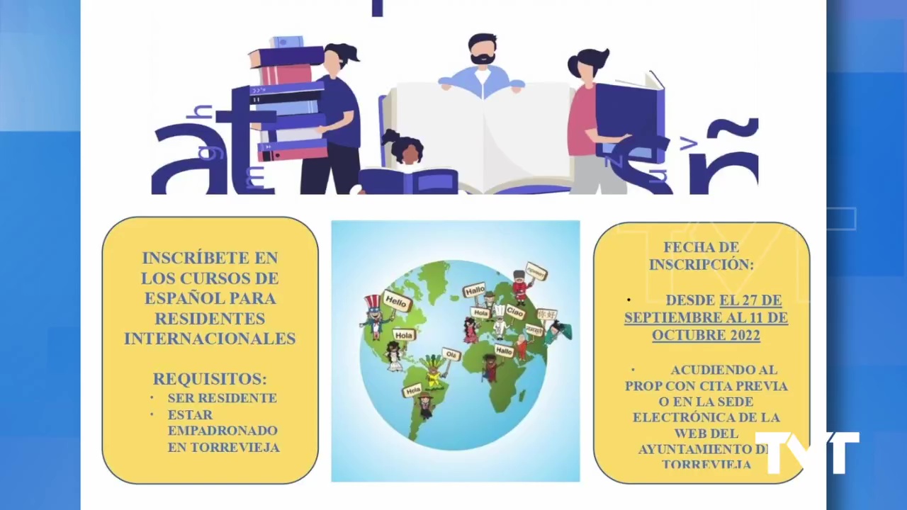 Imagen de Abierto el plazo de inscripción de los cursos de español para residentes internacionales
