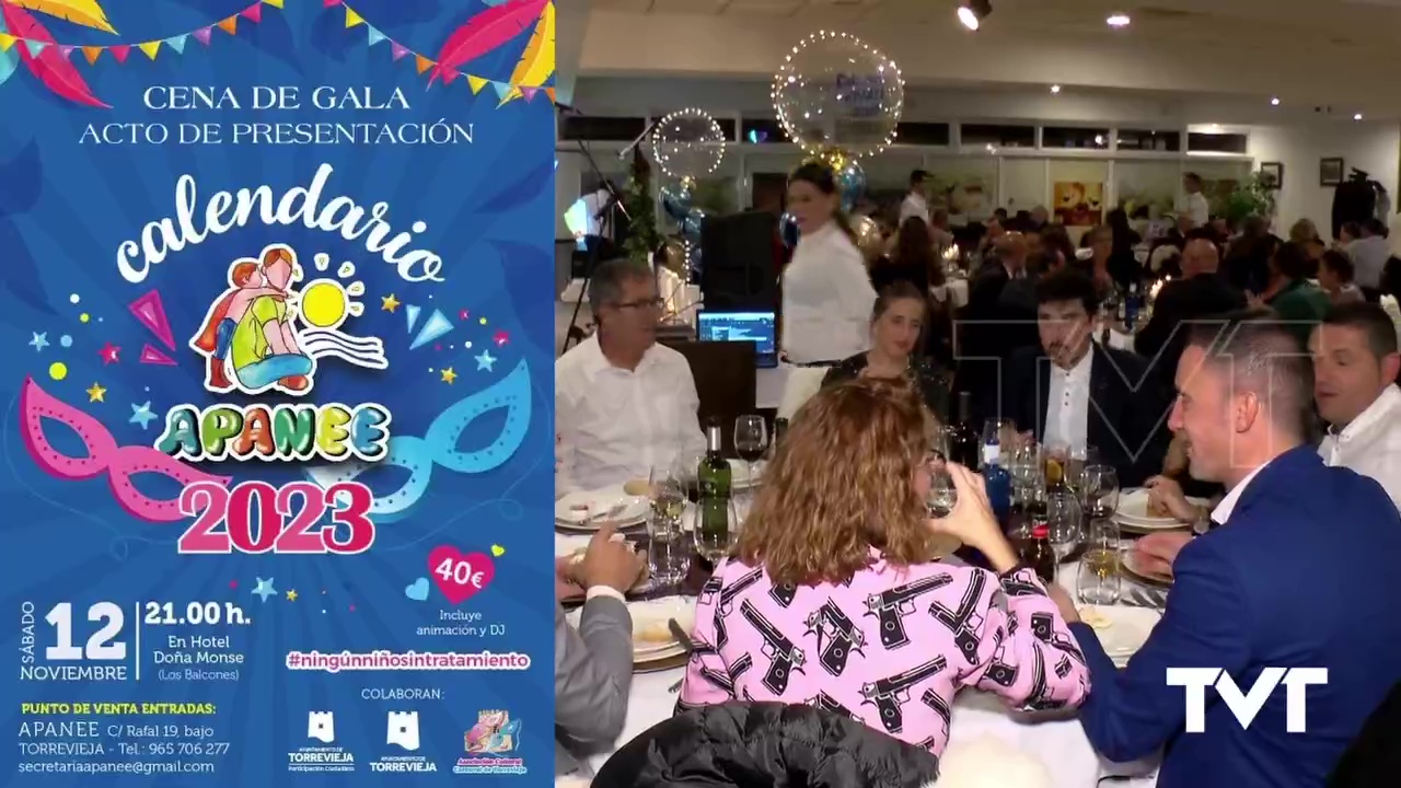 Imagen de APANEE presenta su calendario en una cena de gala que tendrá lugar el 12 de noviembre