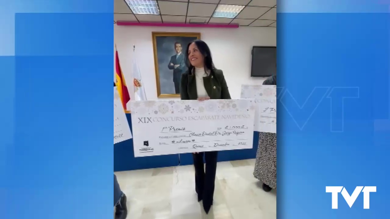 Imagen de Entregados 5.300 euros en premios en el Concurso de Escaparatismo Navideño