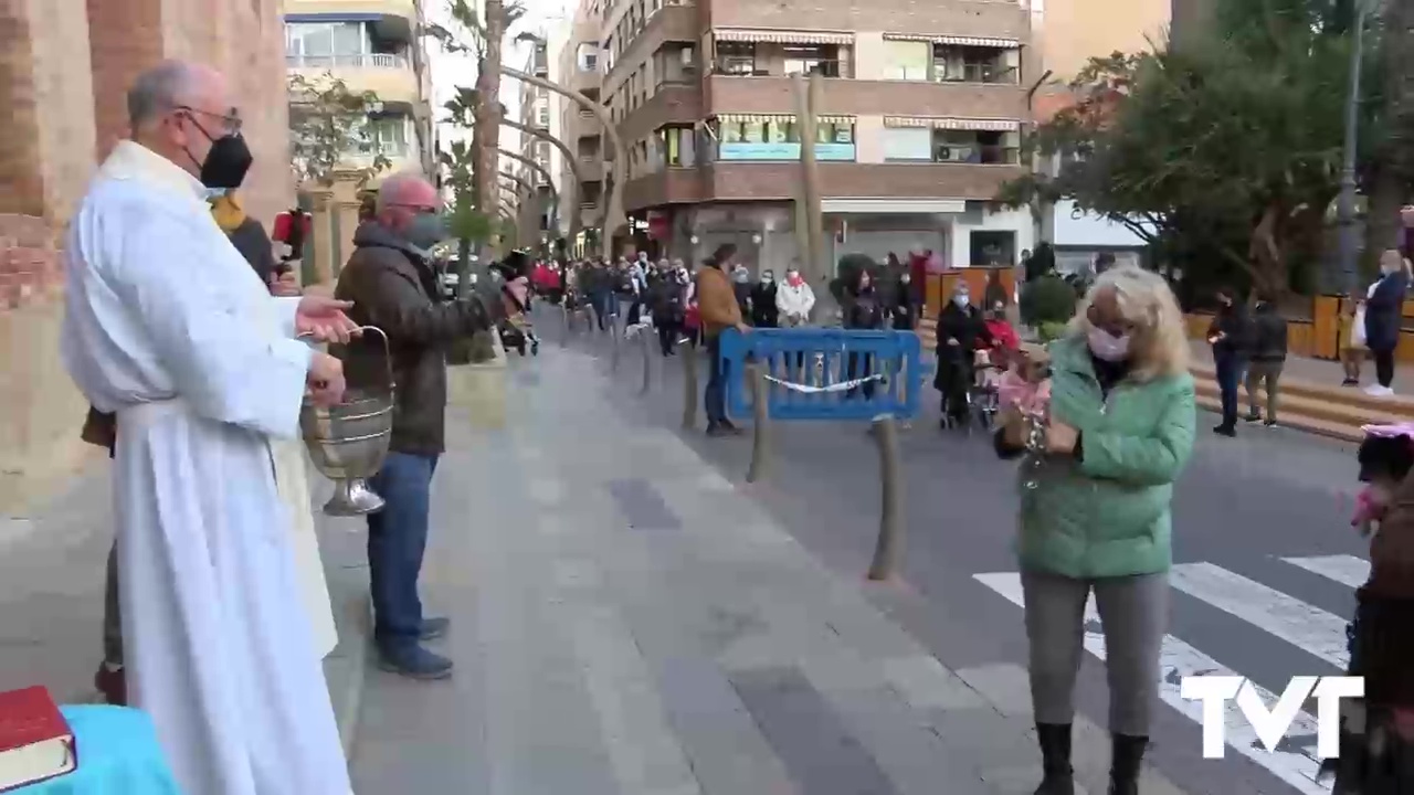 Imagen de Todo preparado para la bendición de animales con motivo del Día de San Antón