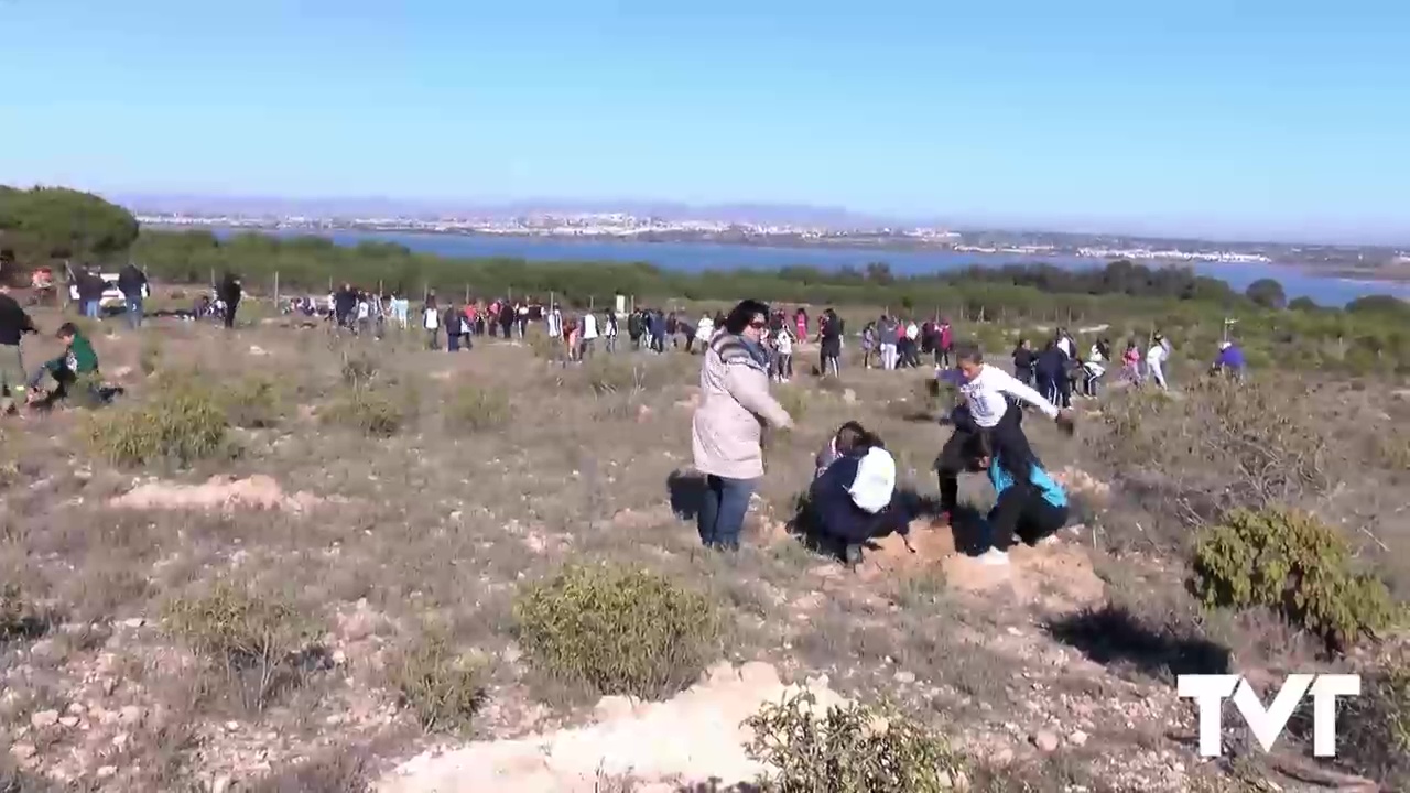 Imagen de 600 alumnos participan en la plantación realizada en el Parque Natural