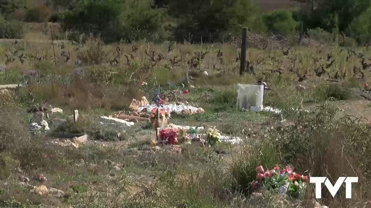 Imagen de El descanso final de mascotas, en un improvisado cementerio en el P.N. de La Mata