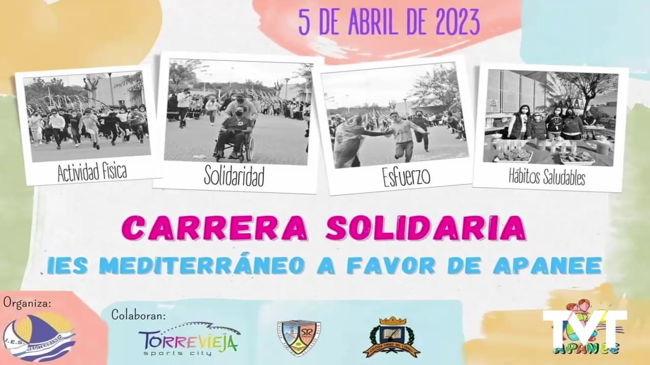 Imagen de VI Carrera Solidaria del IES Mediterráneo a beneficio de Apanee