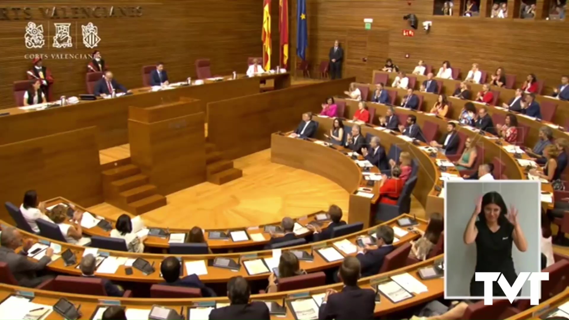 Imagen de Constituida la XI legislatura de las Cortes Valencianas
