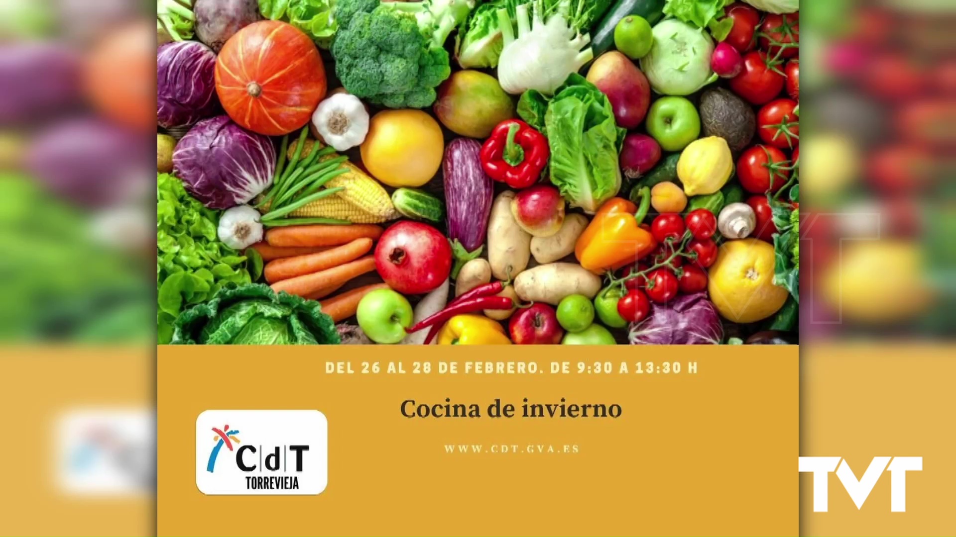Imagen de El CDT de Torrevieja pone en marcha del 26 al 28 de febrero un curso de cocina de invierno 