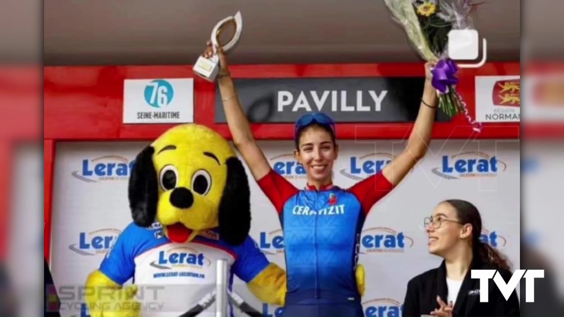 Imagen de La torrevejense Sandra Alonso ganó la segunda etapa del Tour de Normandía en Francia 