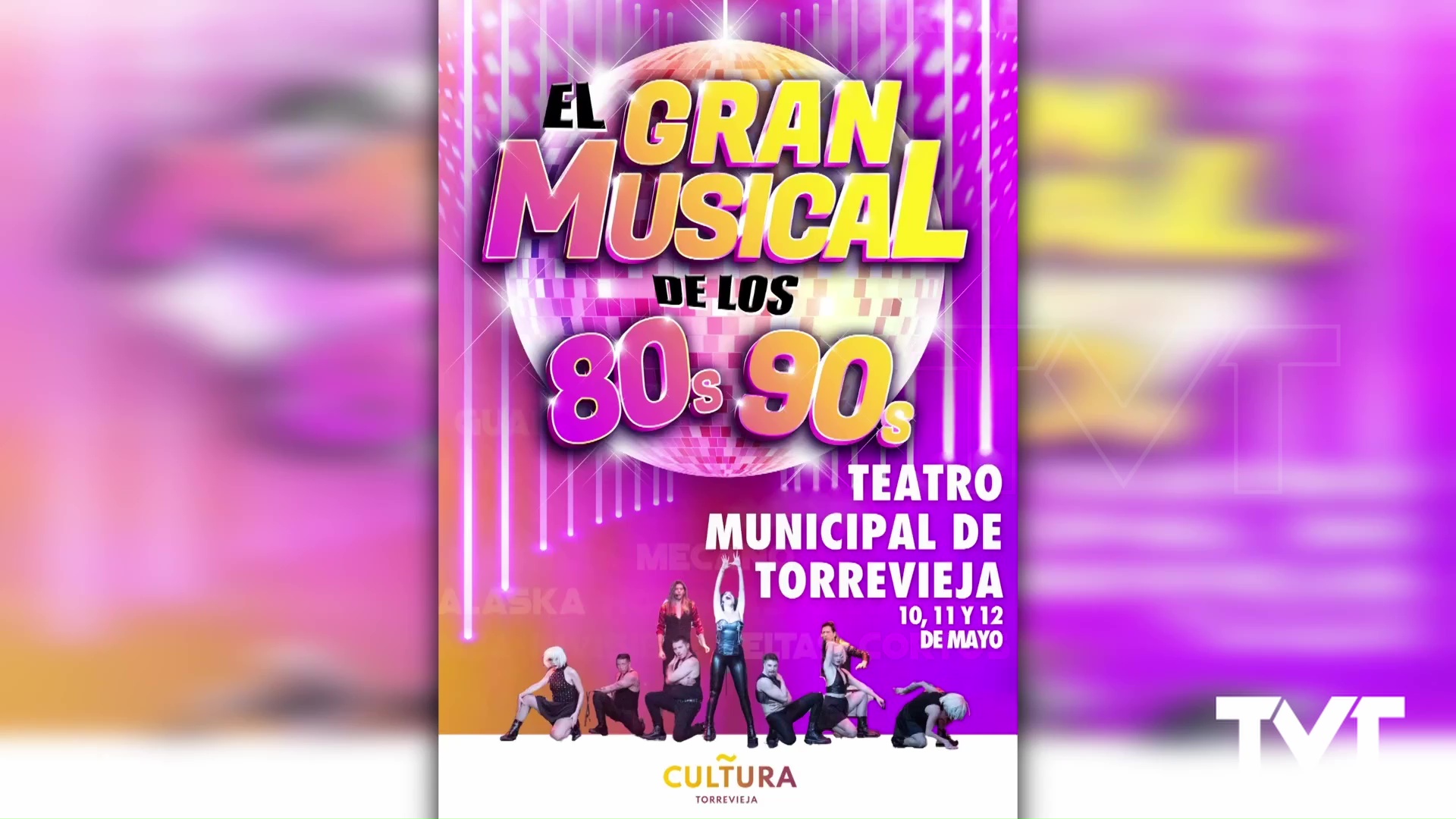 Imagen de El 10, 11 y 12 de mayo, el aclamado «Musical de los 80 & los 90» llegará al Teatro Municipal 