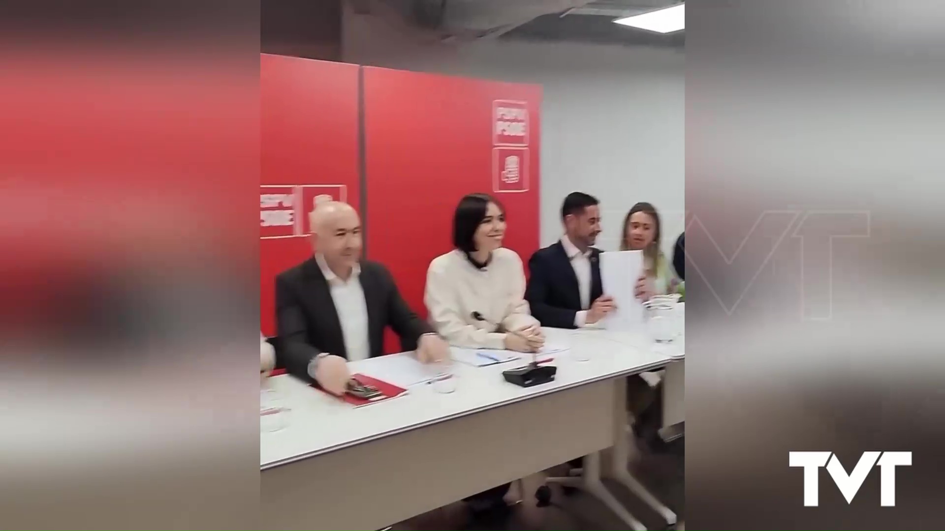 Imagen de La nueva Ejecutiva del PSPV-PSOE se reúne por primera vez. Al encuentro han asistido tanto Carolina Gracia como Bárbara Soler. 