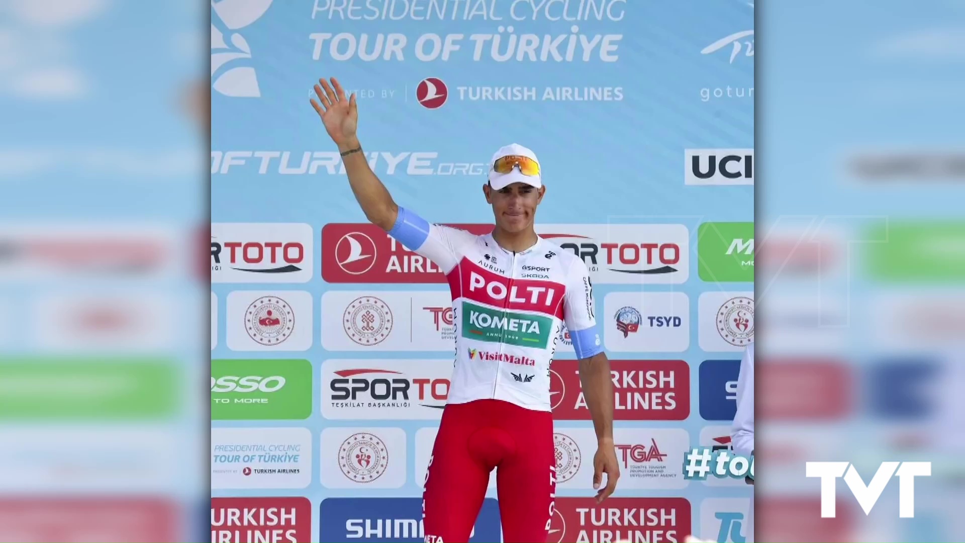 Imagen de El ciclista torrevejense Manuel Peñalver sube al podio en la penúltima etapa del Tour de Turquía 