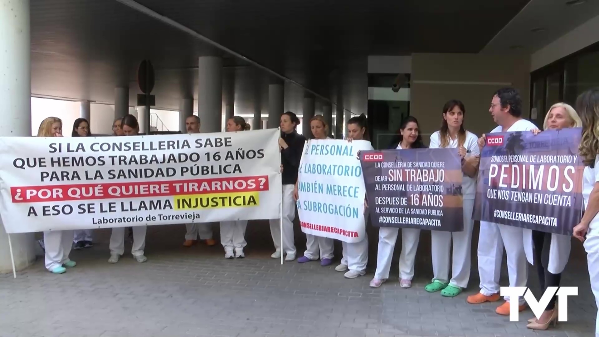 Imagen de El conseller asegura que no tiene solución para la treintena de trabajadoras del Laboratorio del Hospital de Torrevieja 