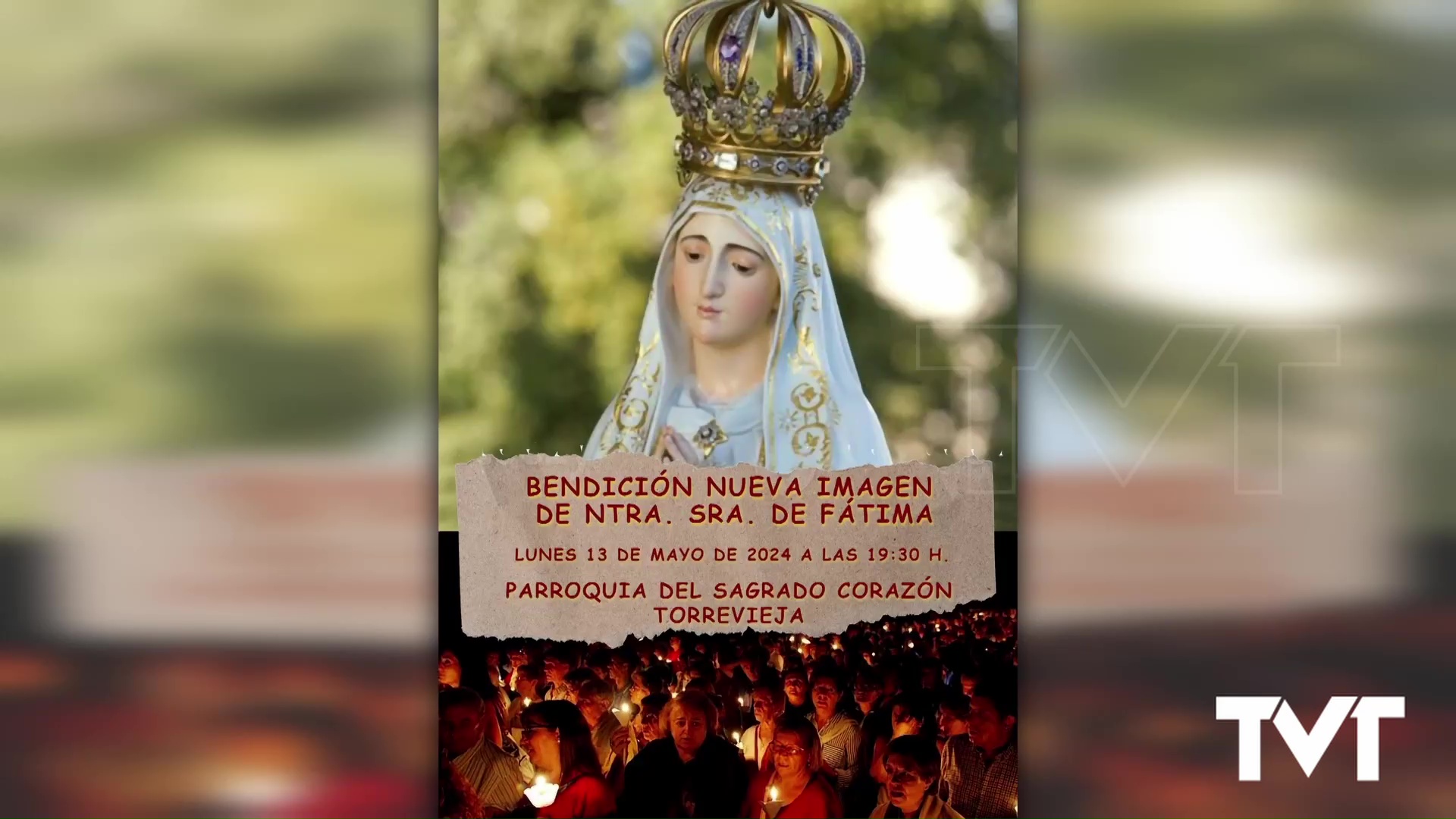Imagen de Nueva imagen de la Virgen de Fátima en el Sagrado Corazón 