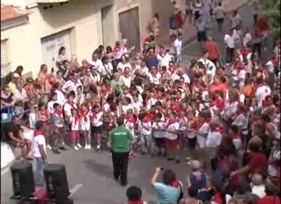 Los encierros de San Fermín en La Mata