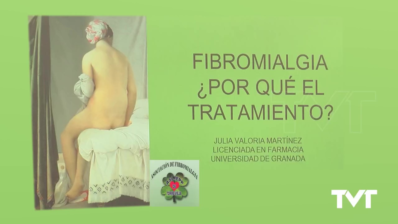 Conferencia Julia Valoria sobre Fribromialgia