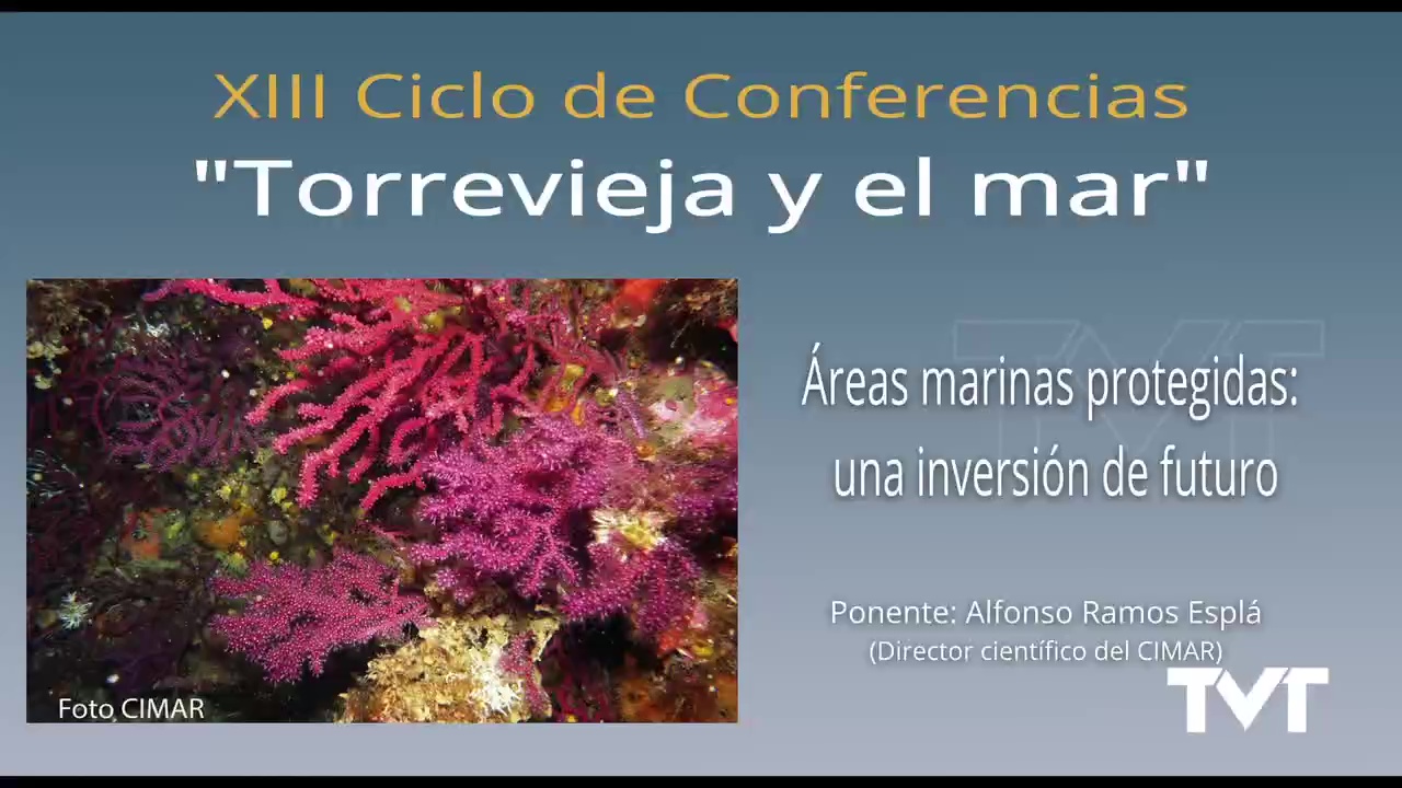 Conferencia Torrevieja y el mar - Alfonso Ramos