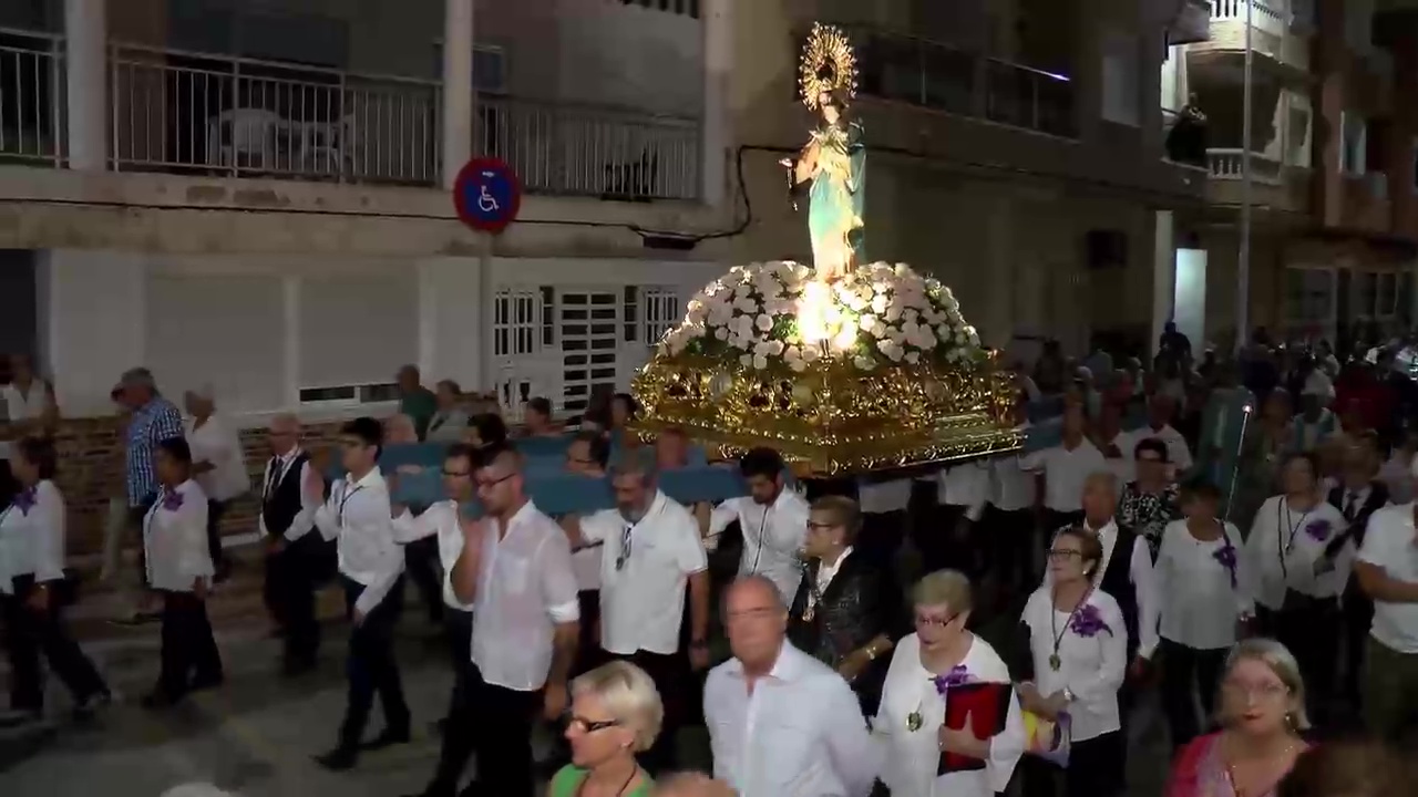 Procesion Virgen del Rosario