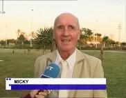 Imagen de El Cantante Miky, En La Macrodiscoteca De La 3ª Edad De Torrevieja