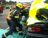 Imagen de Un Equipo Del Parque De Bomberos De Torrevieja Participa En El Campeonato De Excarcelación Británi