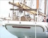 Imagen de El Pailebote Santa Eulalia Visita A Su Gemelo El Pascual Flores En Su 90 Aniversario