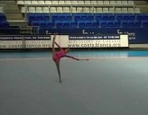 Imagen de Polina Berezina Quinta Clasificada En El Campeonato De España De Gimnasia Ritmica