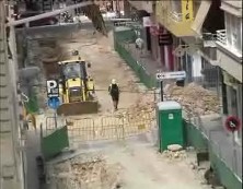 Imagen de Las Obras De La Calle Caballero De Rodas Reduce Las Ventas De Los Comerciantes