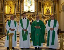 Imagen de La Parroquia De La Inmaculada Da La Bienvenida Al Vicario Francisco Román