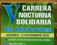 Imagen de Torrevieja Celebra El 13 De Noviembre La V Carrera Nocturna Solidaria Dela Umt