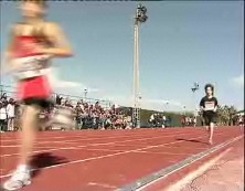 Imagen de El Atleta Achraf Chaknane Subcampeón De España Junior En Pista Cubierta