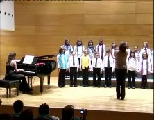 Imagen de Los Coros Infantil Y Juvenil De La Escuela Coral Municipal Ofrecieron Un Concierto