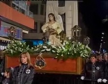 Imagen de La Procesión Del Lunes Santo Se Prolongó Durante Casi Cuatro Horas