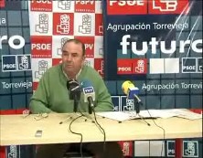 Imagen de El Psoe Cree Que El Modelo De Turismo Residencial Está Agotado En Torrevieja