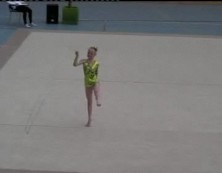 Imagen de Tyler Brumitt Subcampeona De España De Gimnasia Ritmica