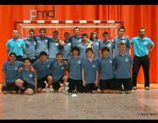 Imagen de El Equipo Infantil De La Escuela De Balonmano Tercer Clasificado Camp. De España