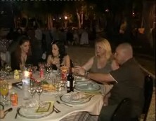 Imagen de La Cofradia De La Flagelación Celebra La Ii Cena Benéfica En El Jardín De Doña Sinforosa