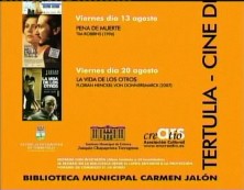 Imagen de Más De 600 Personas Participan En Las Noches De Cine En La La Biblioteca Municipal